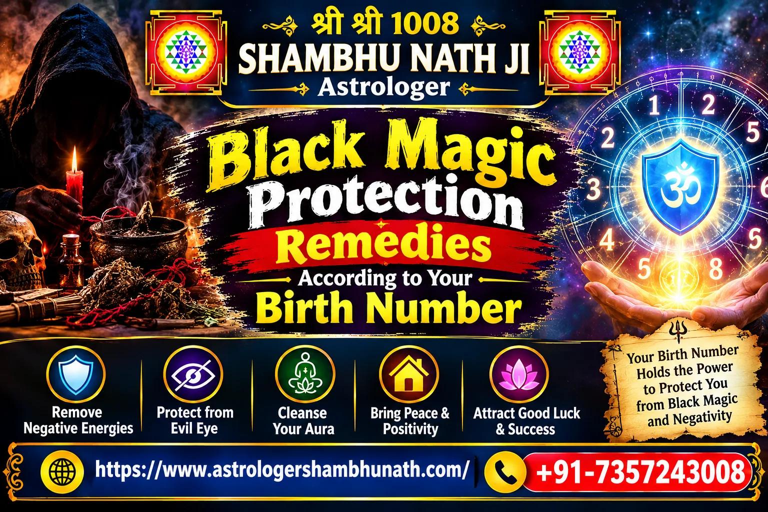 Black Magic Protection Remedies According to Your Birth Number